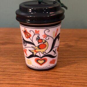 STARBUCKS PENNSYLVANIA ORNAMENT BRAND NEW NEVER USED